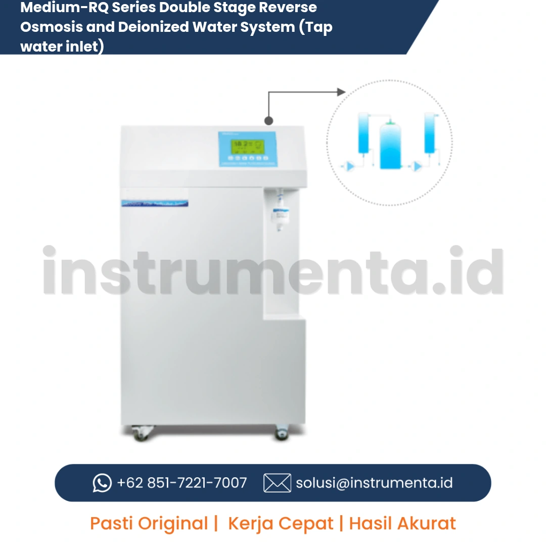 Jual System Air Ultramurni Medium-RQ Series Double Stage Reverse Osmosis dan Deionisasi Distributor Resmi